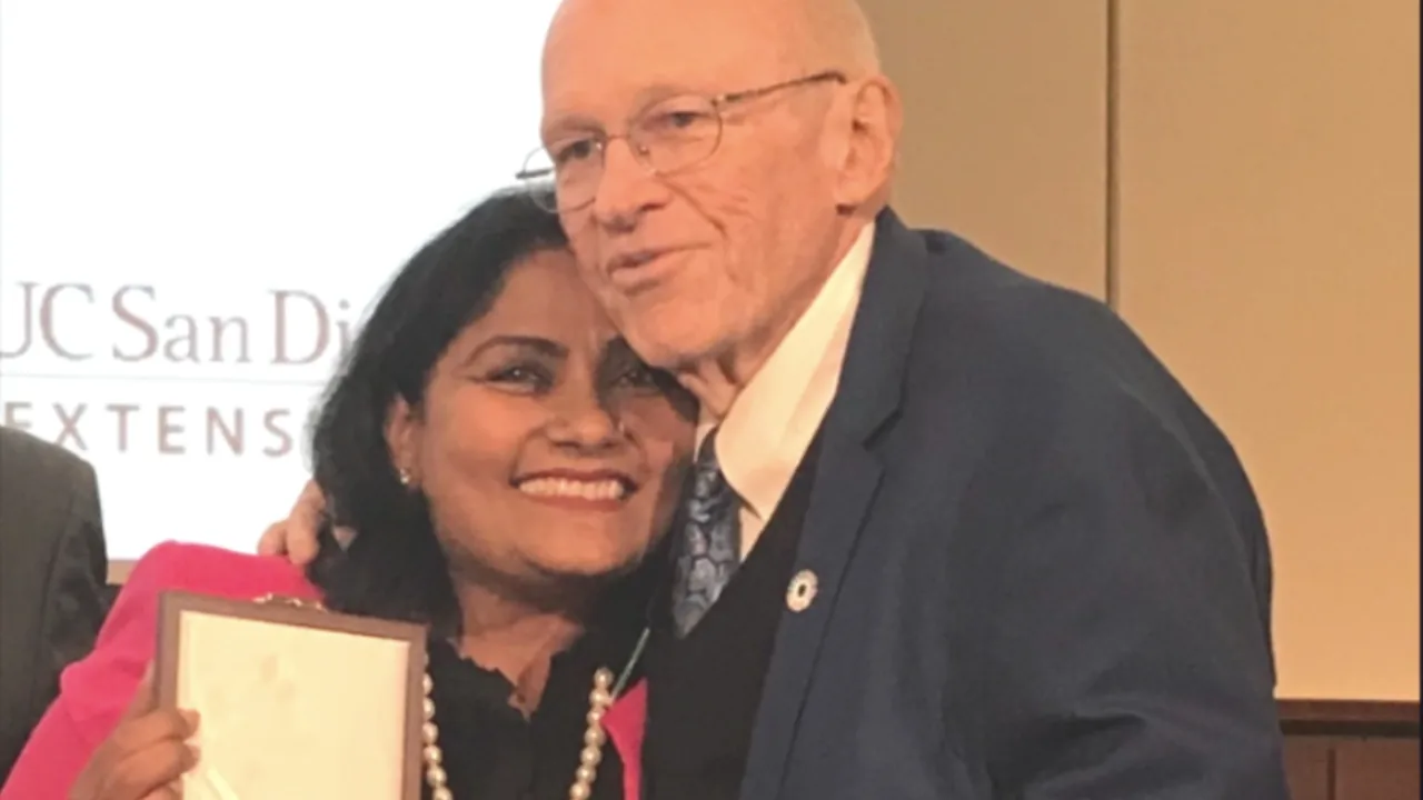 Niala chowdhary at Global ChangeMakers Summit