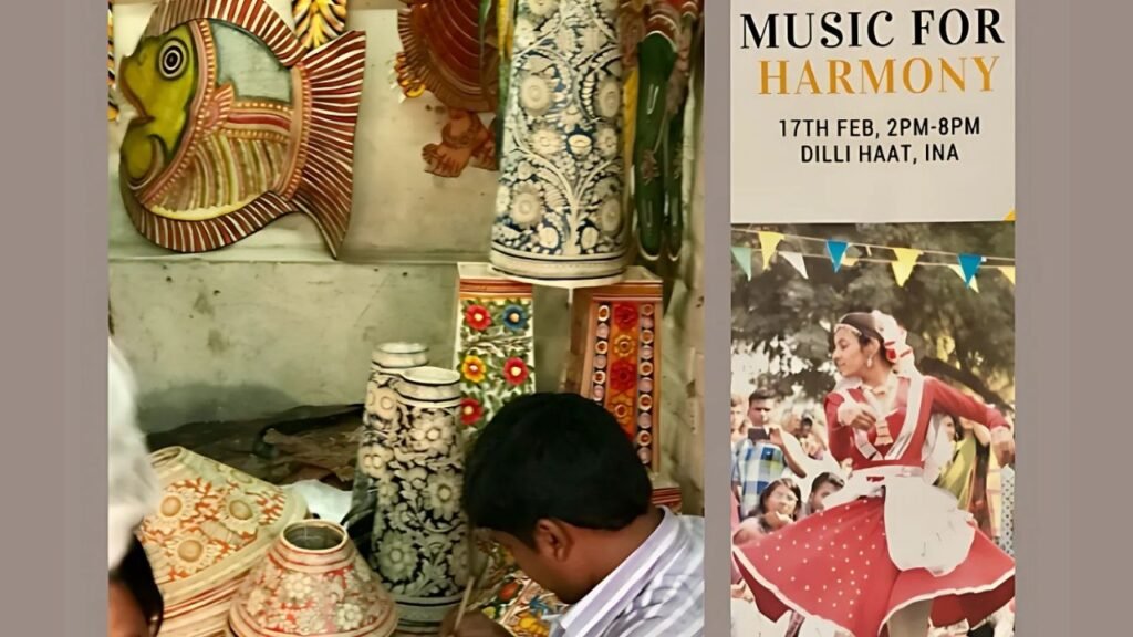 The Delhi Food and Crafts Bazaar: