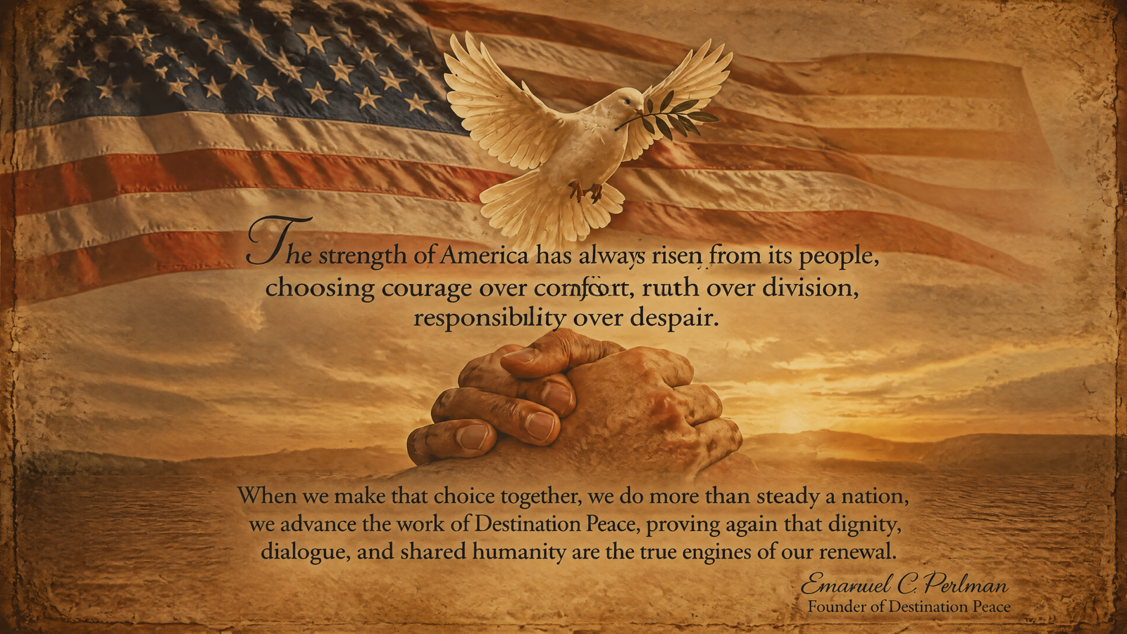 Choosing Courage Over Comfort: The Strength That Renews a Nation