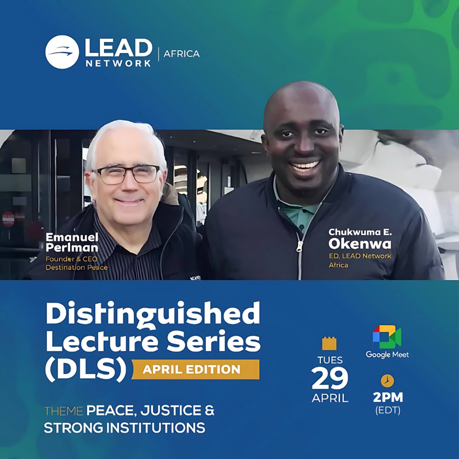 Distinguished Lecture Series (DLS)