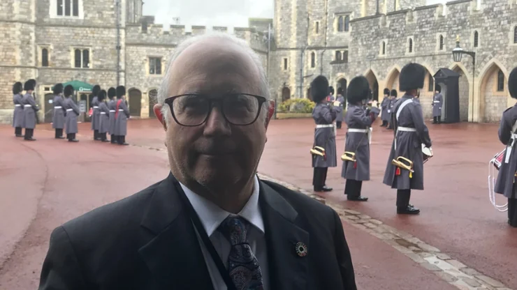 A moment of service and remembrance